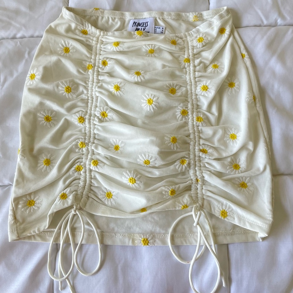 Princess Polly Sunflower Mini Skirt